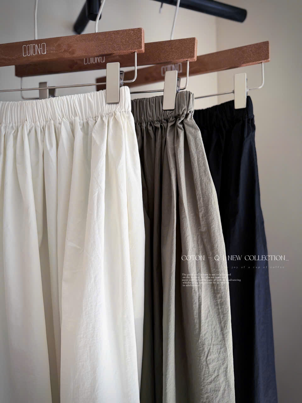 Chân váy dài lưng thun ( RÊU )_thumbnail_6