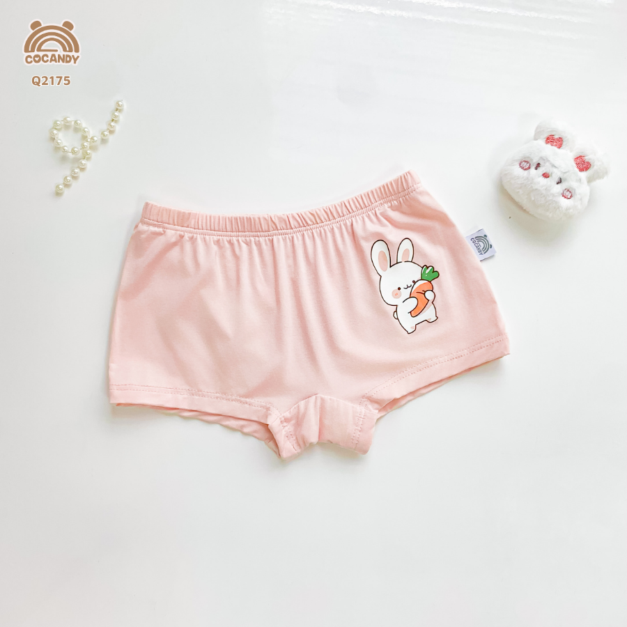 Quần chip bé gái HỒNG G1 Cotton Cocandy