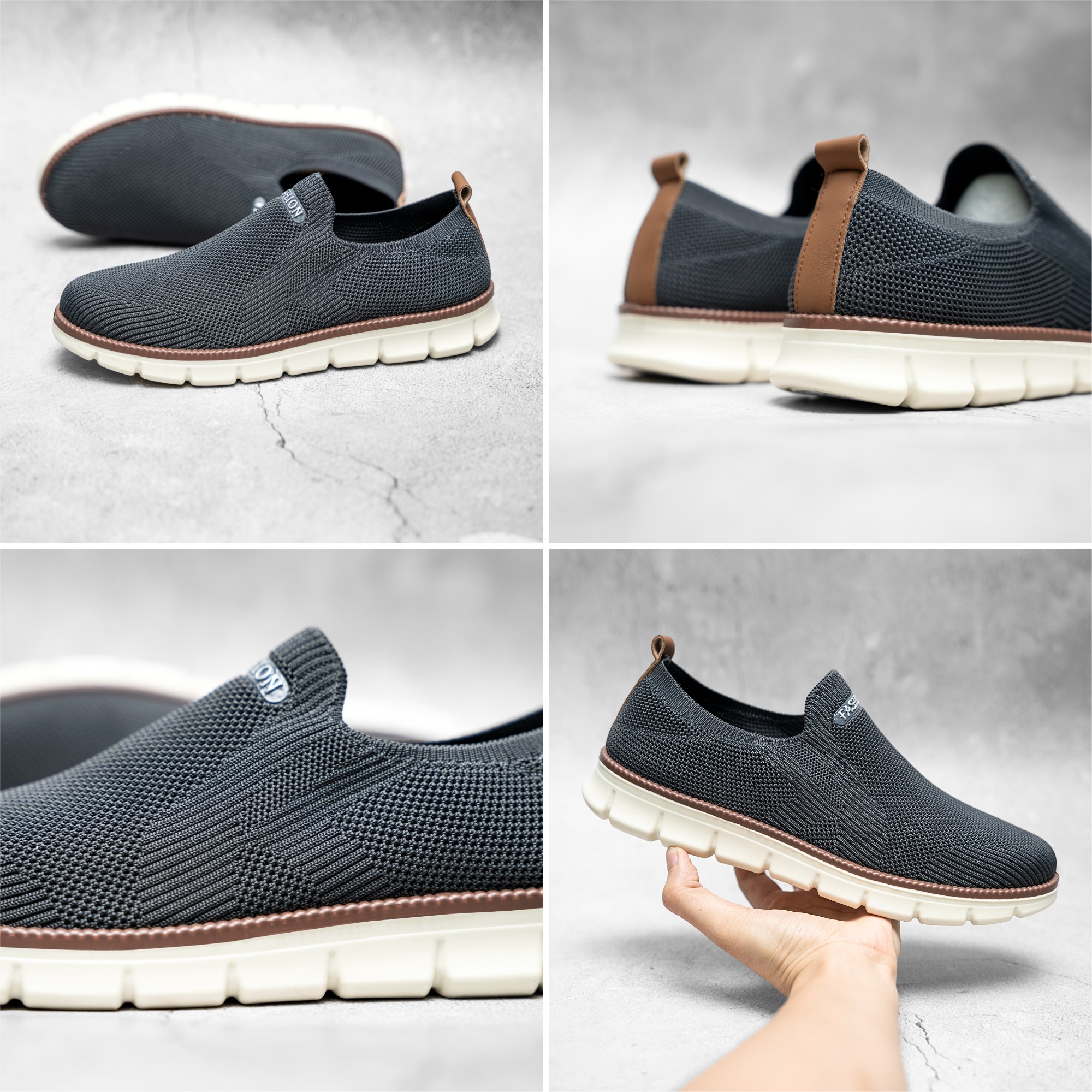 Giày vải lười nam CS306