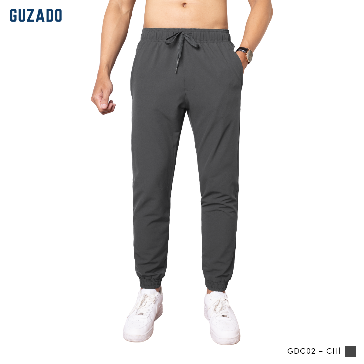 Quần Jogger GUZADO Chất Vải Gió, Thể Thao Khỏe Khoắn GDC02_thumbnail_6