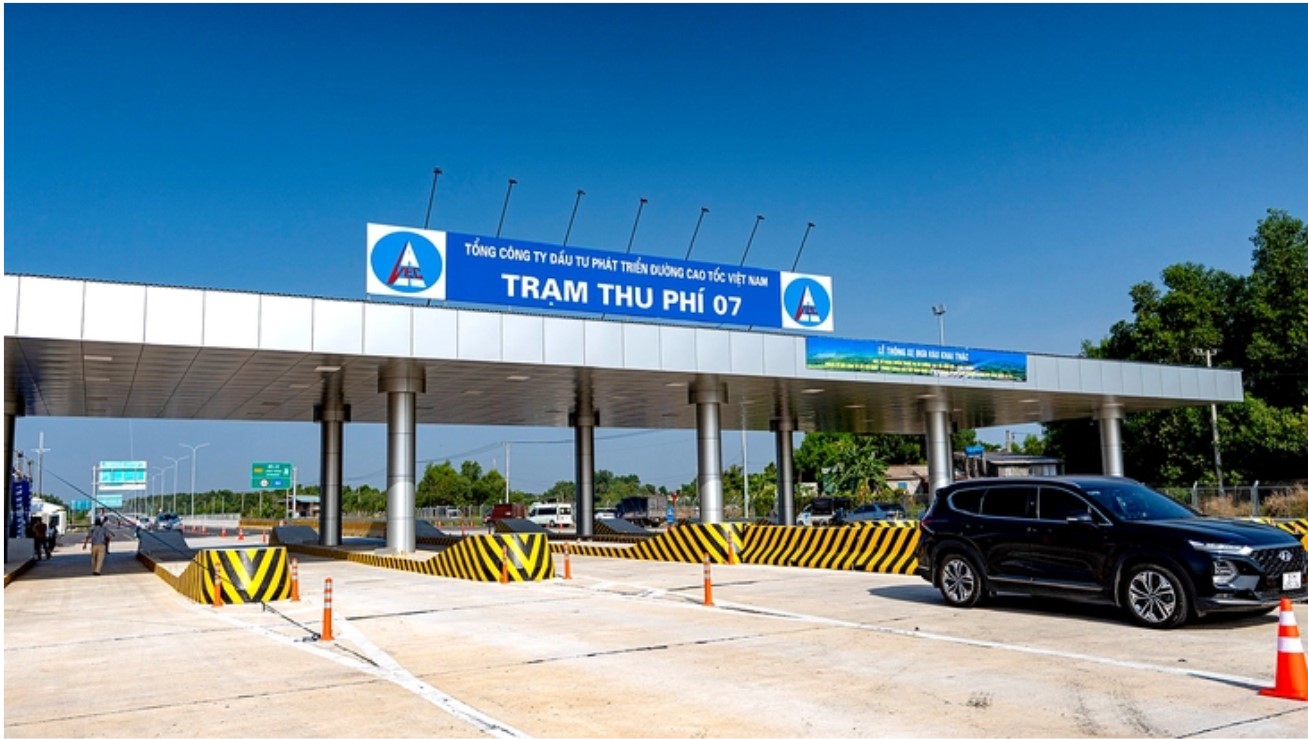 Cao tốc Bến Lức - Long Thành thu phí điện tử không dừng (ETC) 100% các làn thu phí tại tất cả các trạm từ ngày 10/8 - VETC Kết nối
