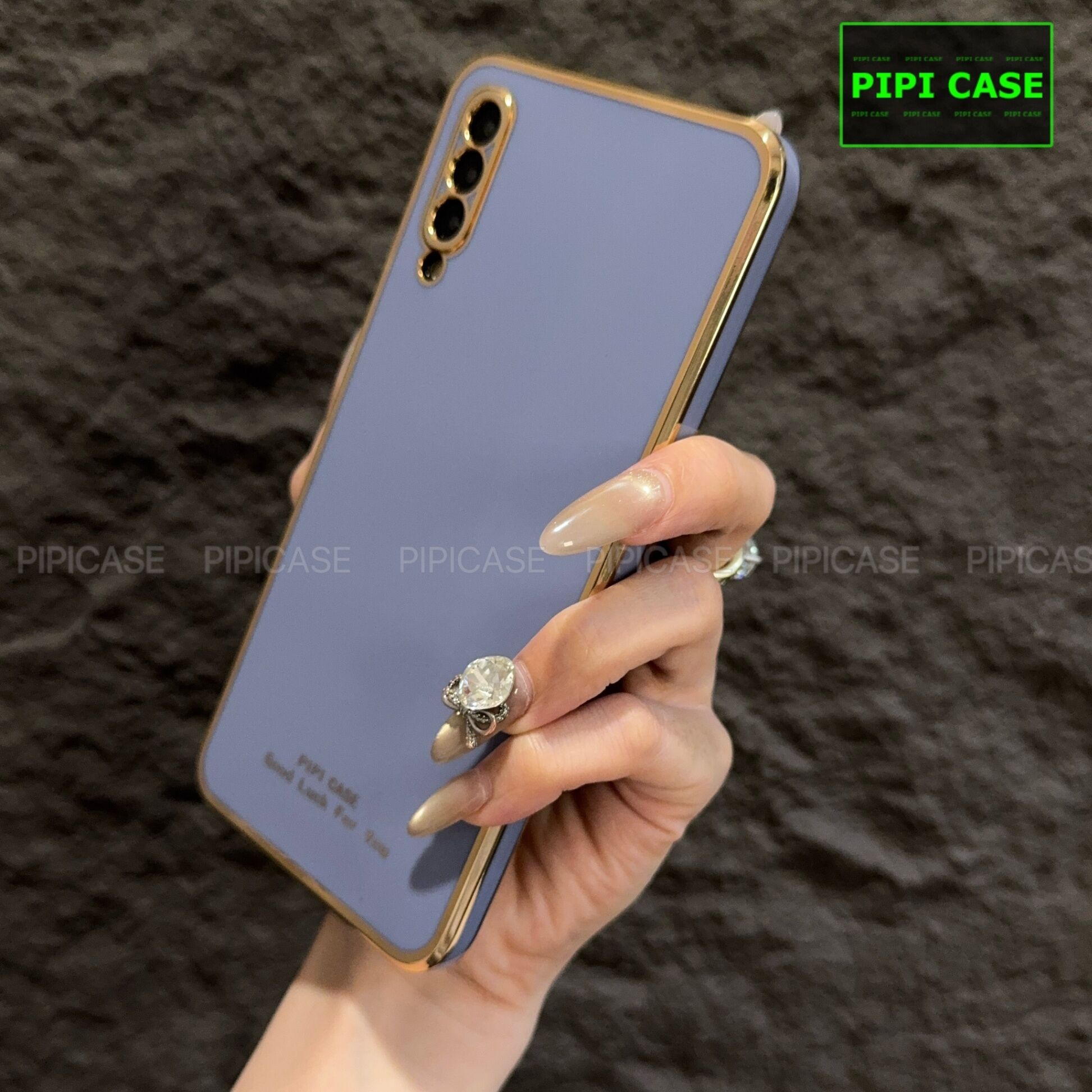 Ốp Lưng Samsung A50 - Royal - Xám