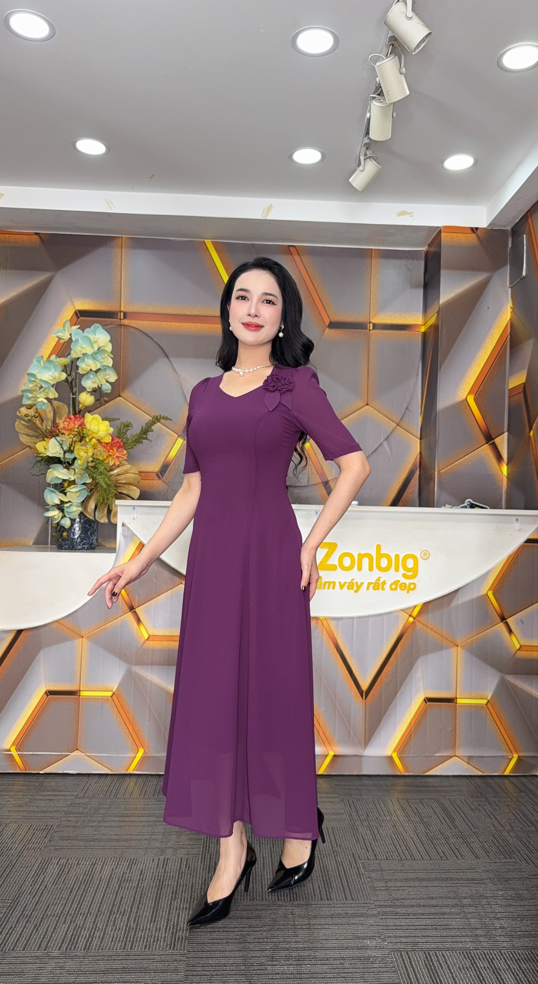 Đầm suông - Y1979 - Thương hiệu Zonbig_thumbnail_6