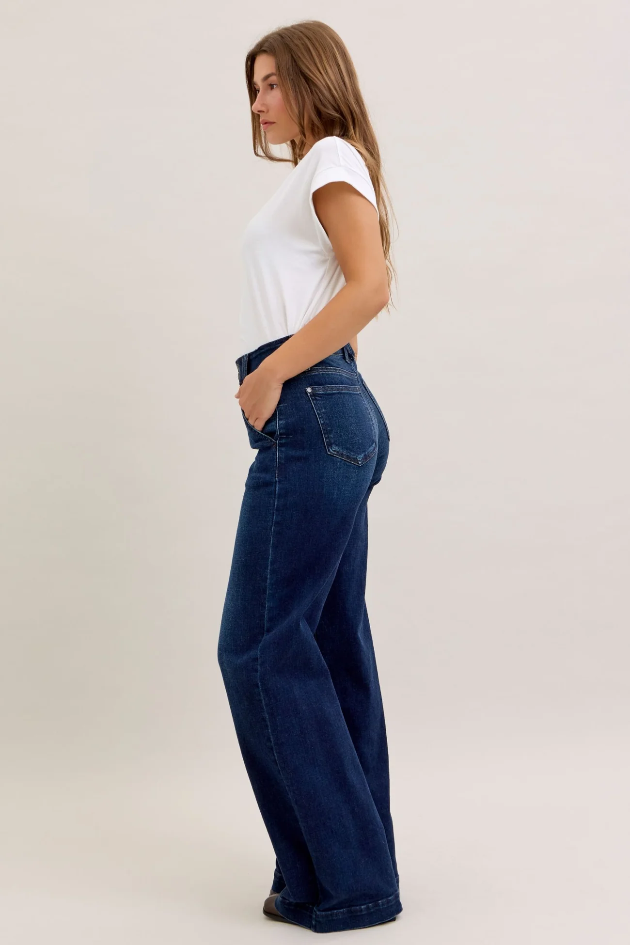 QJ784 - Jeans Judy suông 2 nút_thumbnail_3