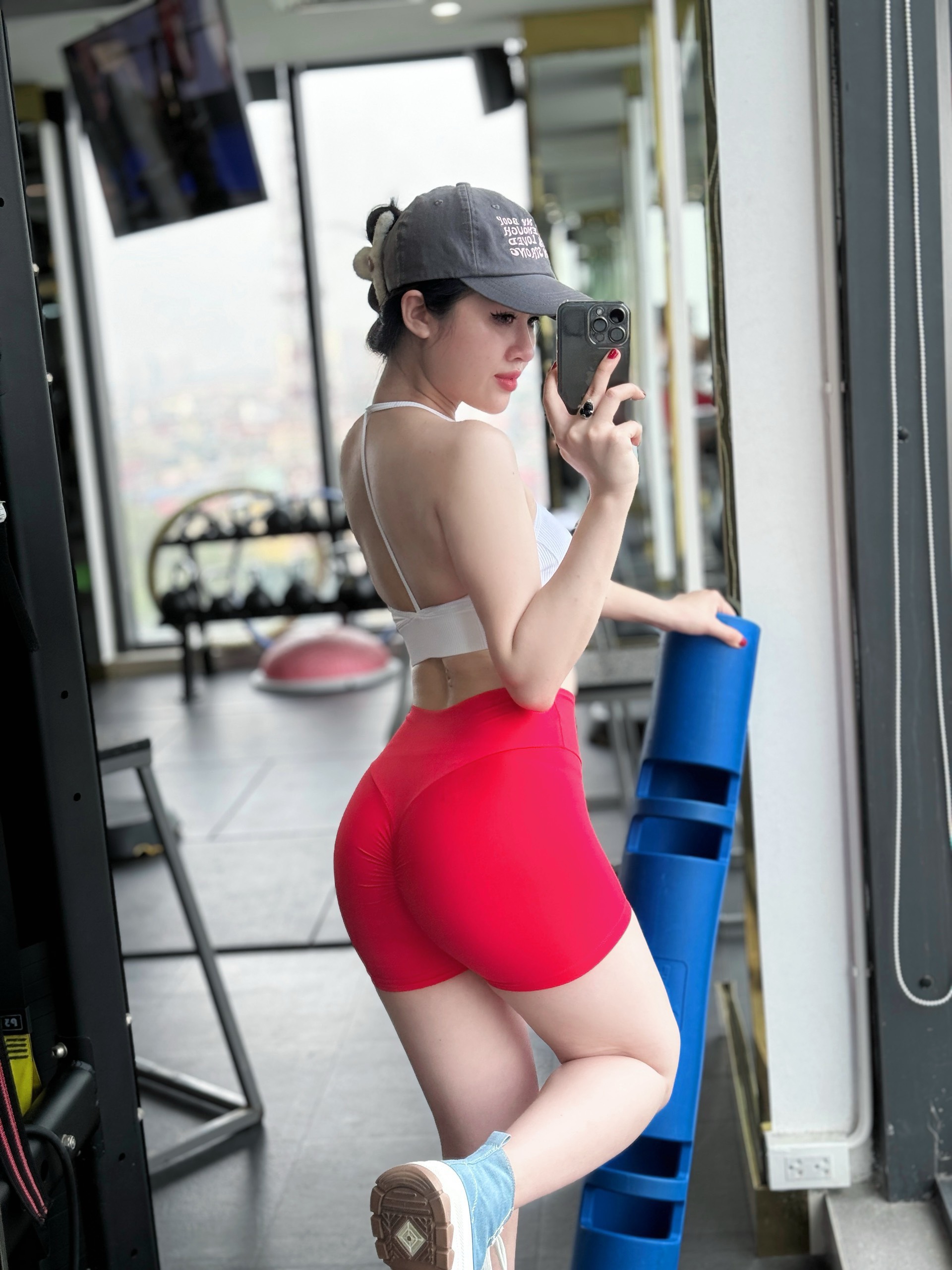 Quần Đùi Thể Thao LuLu Chun Mông, Dáng Ôm Body_thumbnail_33