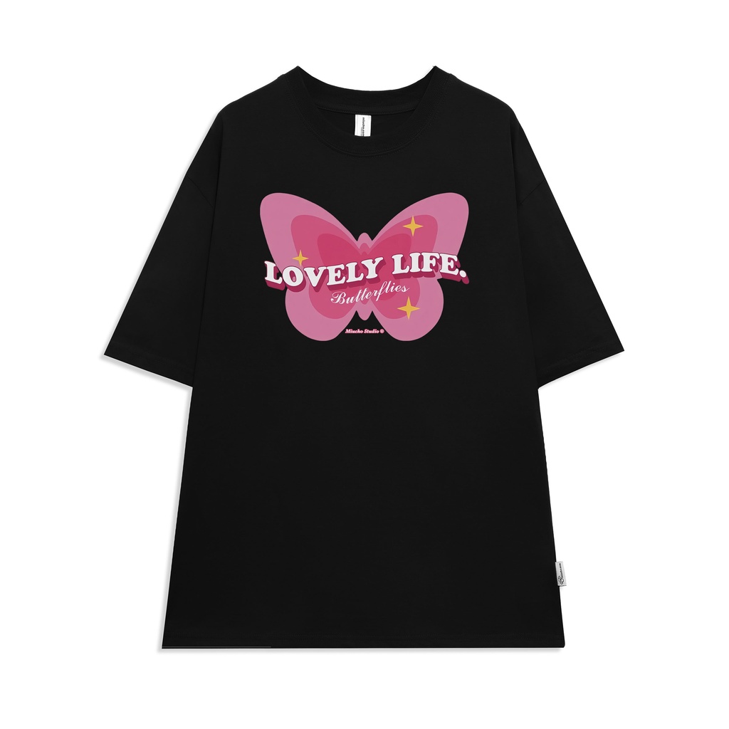 Áo thun form rộng nữ tay lỡ Miucho oversize chất vải cotton AT226 Miucho in hình hoạ tiết_thumbnail_9