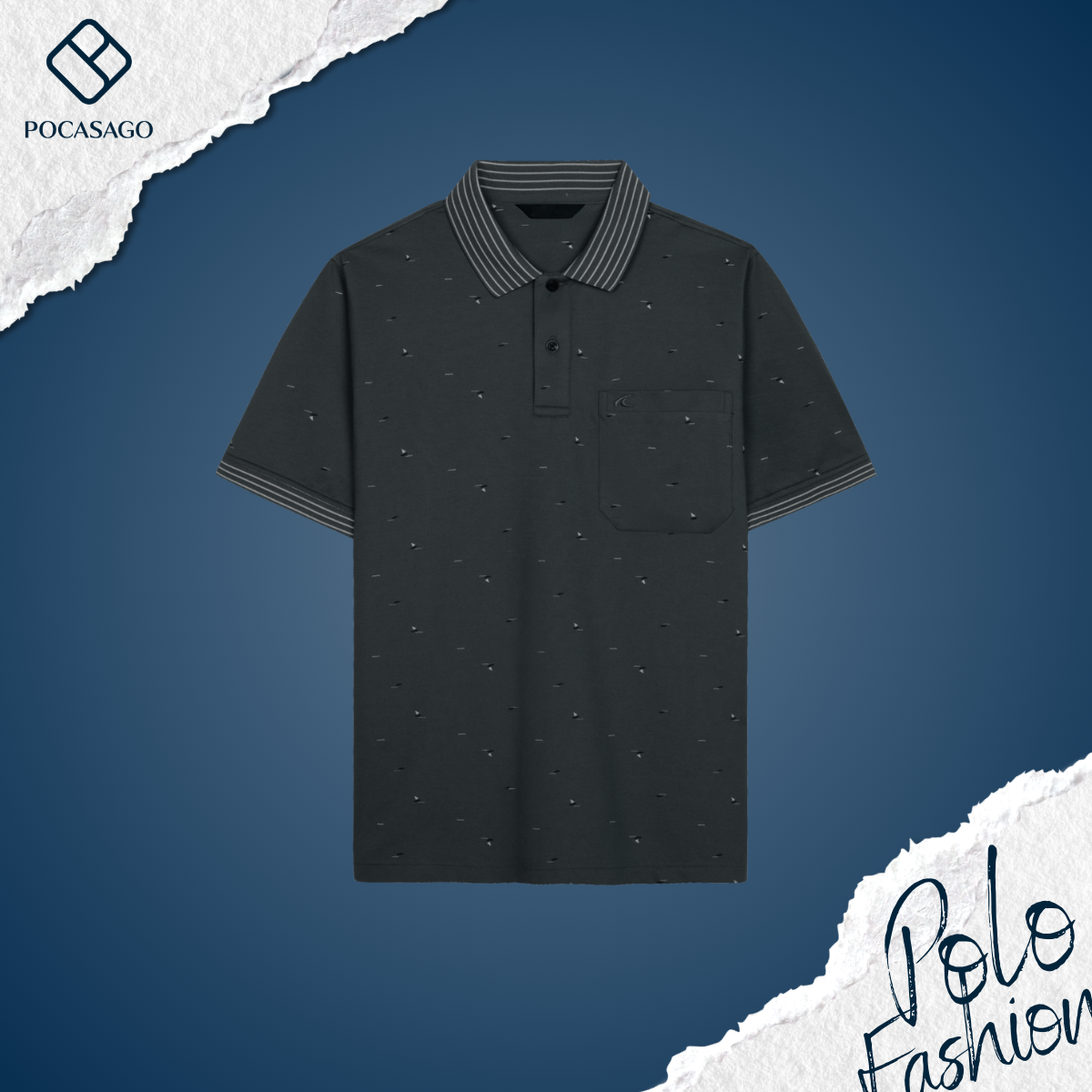 Áo Polo nam họa tiết buồm phối túi ngực bo sọc_thumbnail_7