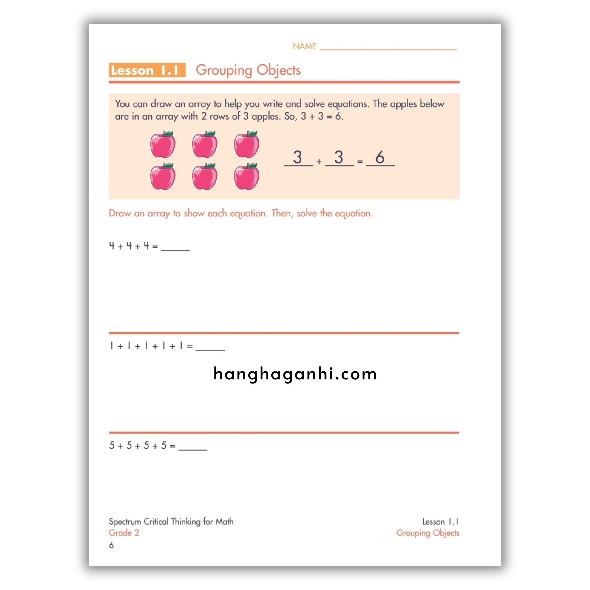 Sách Spectrum Critical Thinking for Math Workbook Grade 2_thumbnail_11