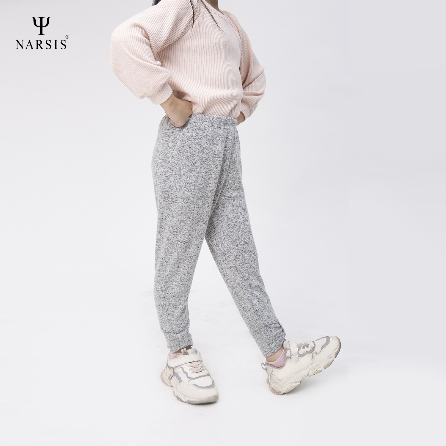 QUẦN THU ĐÔNG BÉ GÁI KP0005 NARSIS VẢI LEN COTTON ẤM ÁP, THOÁNG MÁT, GIỮ ẤM TỐT, MỀM MẠI