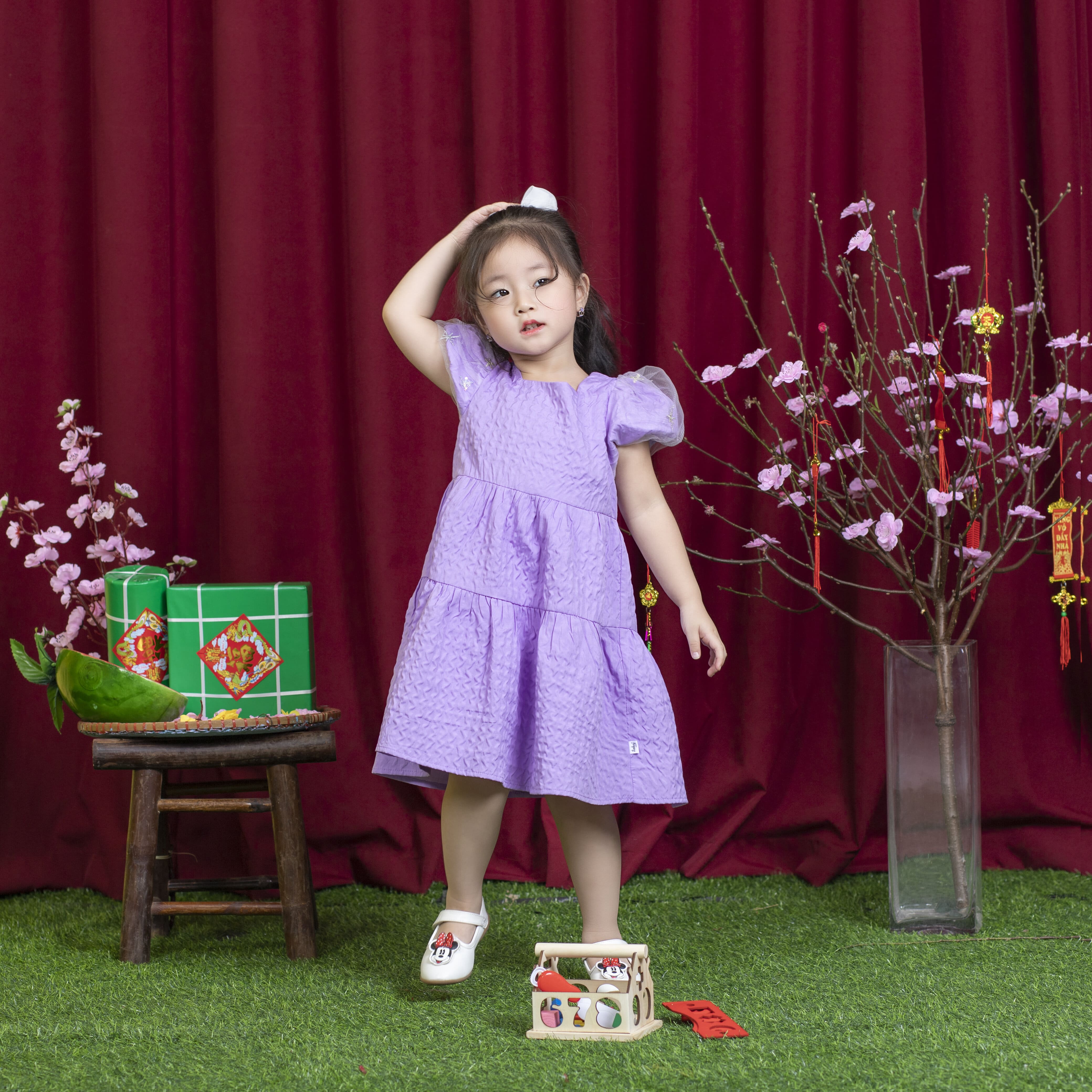 Váy gấm tay voan_thumbnail_0