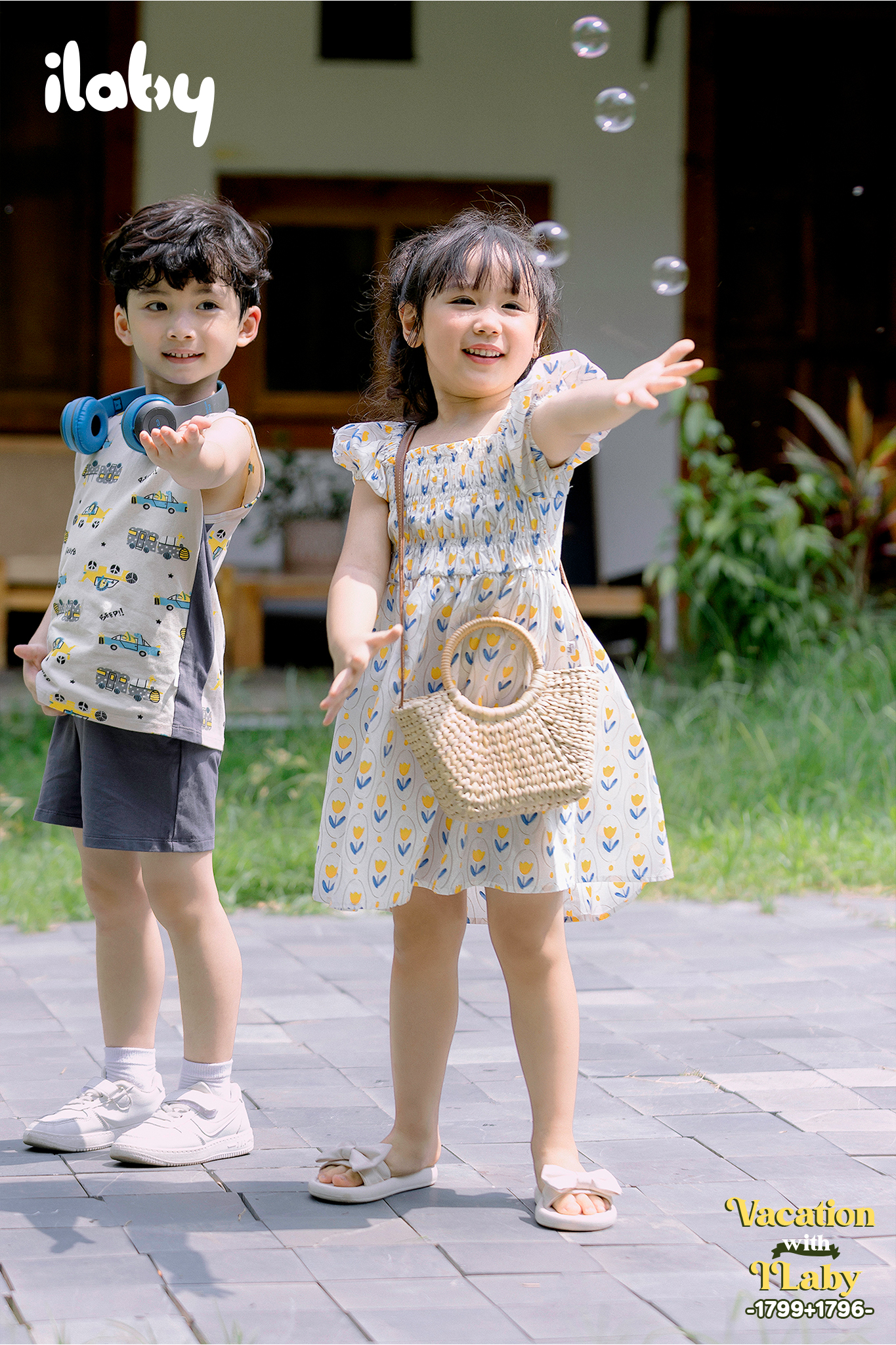 Váy cổ vuông chun thân trước_thumbnail_2