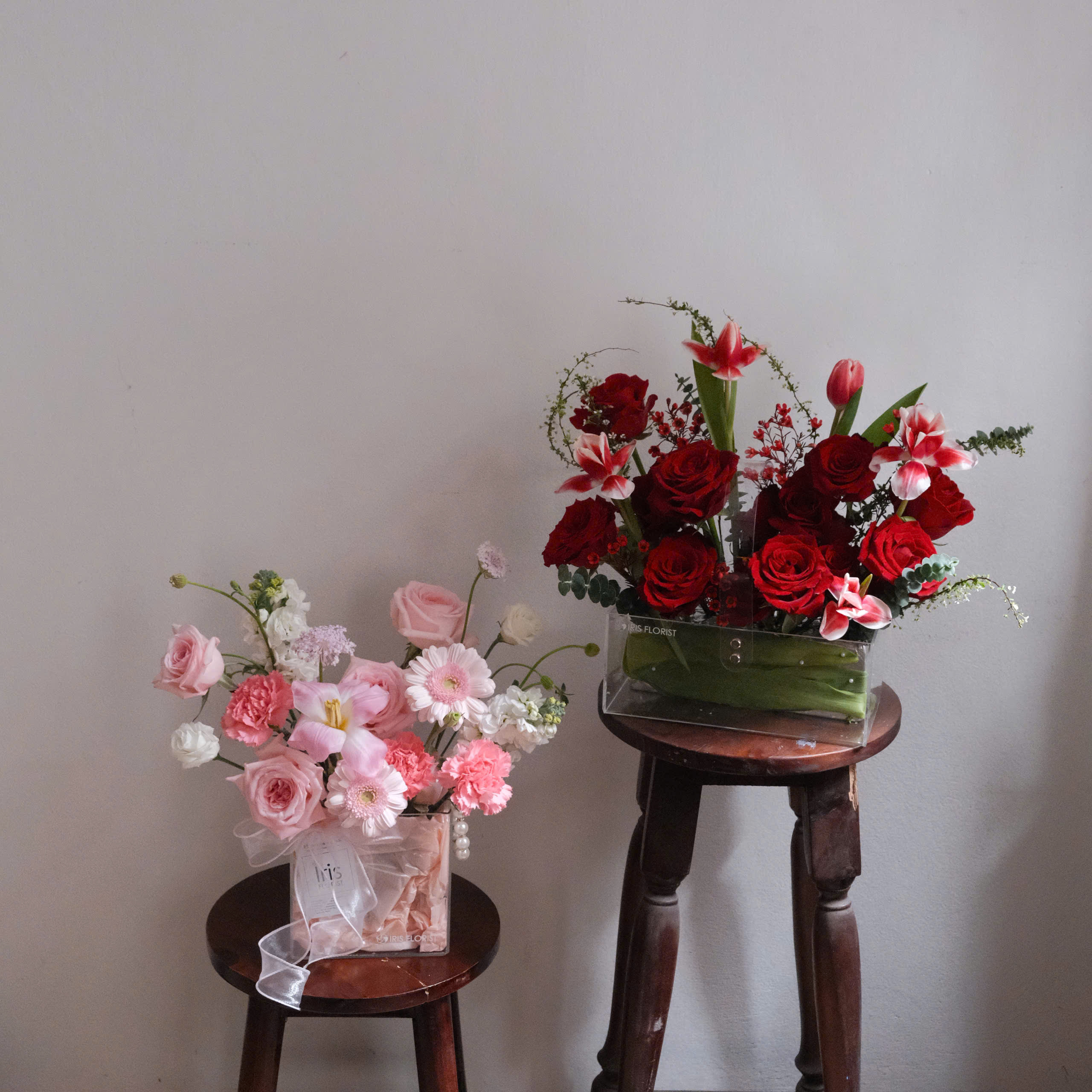 Giỏ Mica dây ngọc - Tone hồng_thumbnail_1