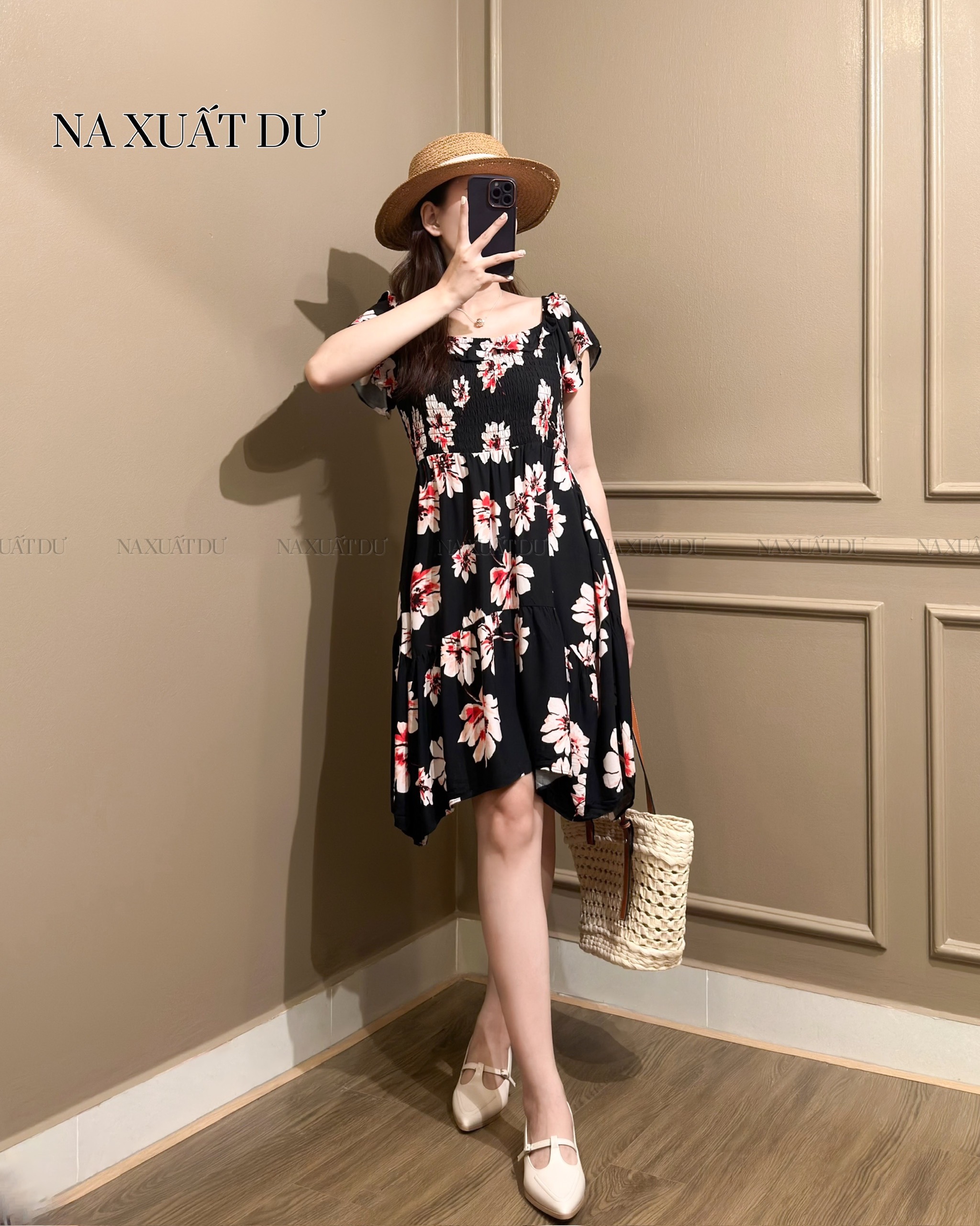 Váy lạm hoa '' Maunces '' (Sale) - V111_thumbnail_9