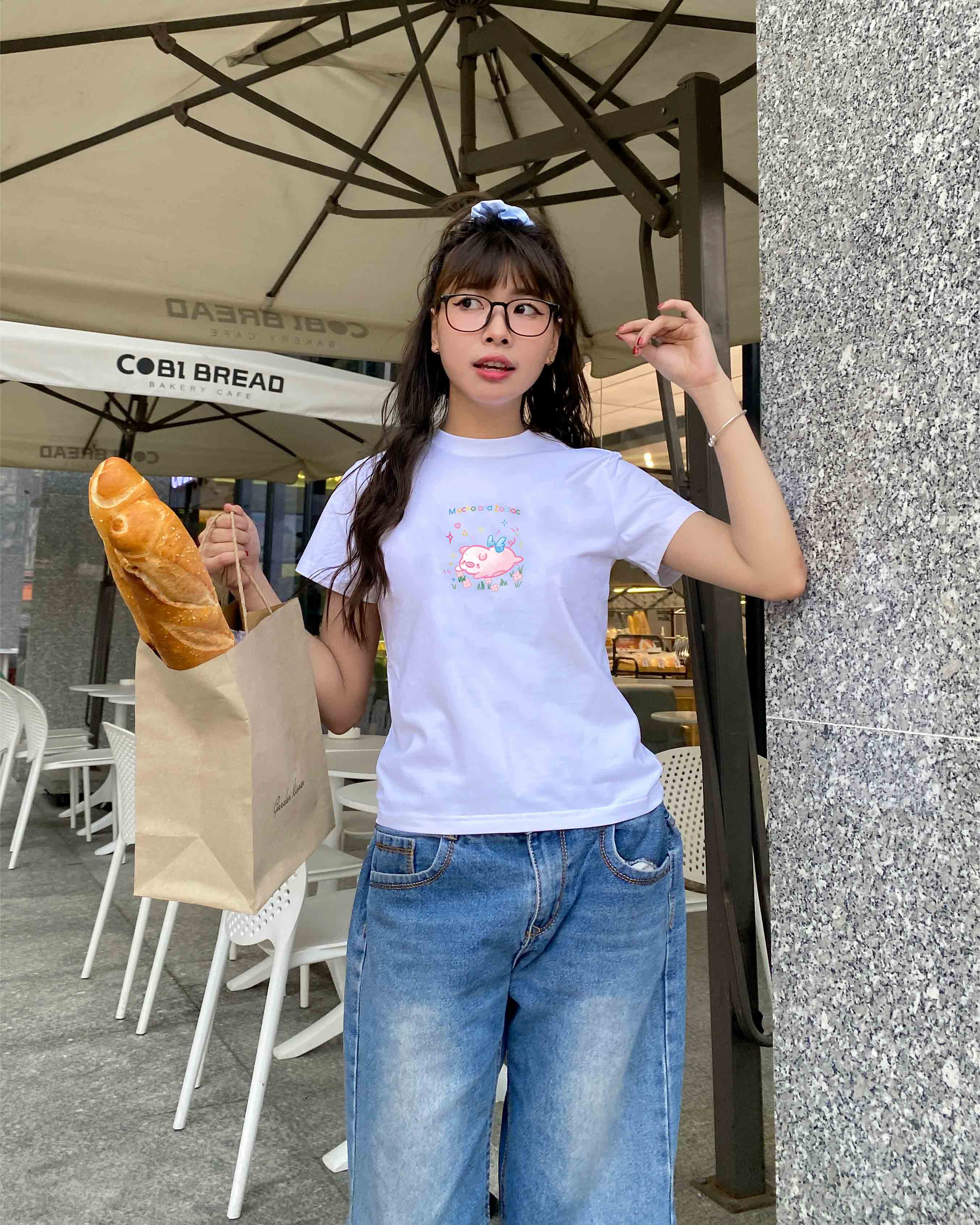 Áo baby tee 12 con giáp tuổi Hợi ( tuổi heo) ABD406 Miucho cotton cổ tròn in graphic_thumbnail_5