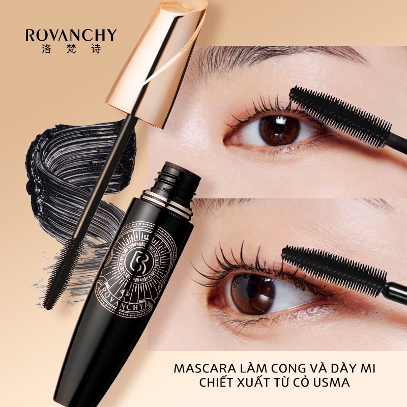 Mascara Usma Grass R571 - Chải Mi Dày, Cong Vút, Dài Lâu Chống Thấm Nước - Hàng Chính Hãng ROVANCHY