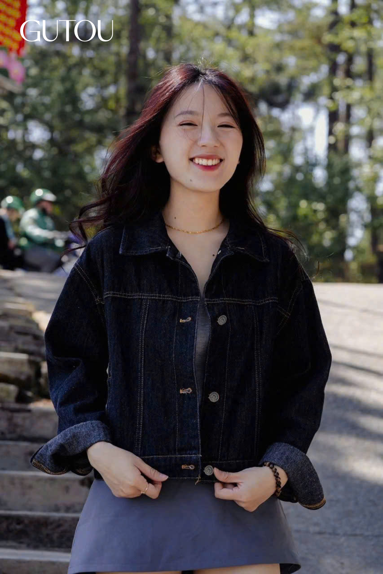 [ GUTOU ] Áo Khoác Jean Classic Jacket