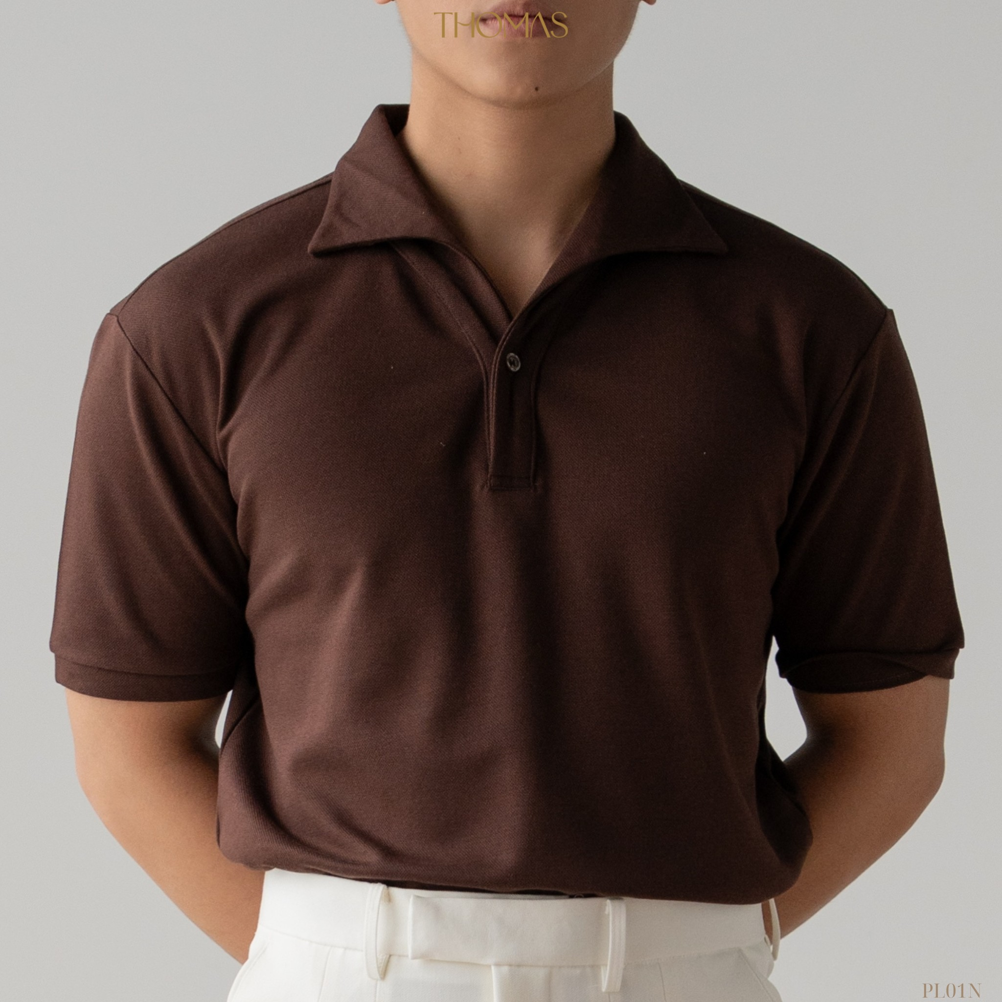 Áo Polo Cổ Nhạn Carlos Vải CVC Mắt Chim Form Regular