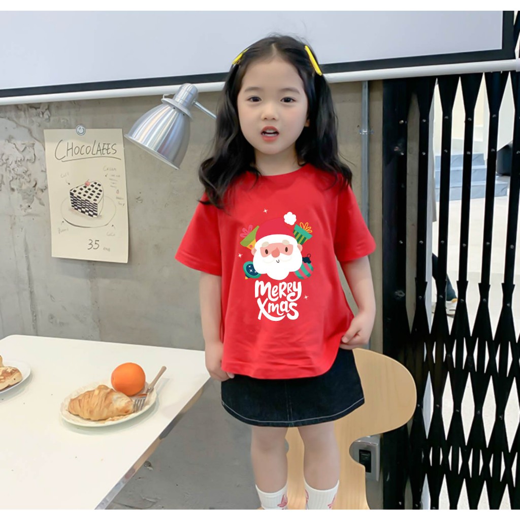 Áo thun cho bé gái form rộng AED690 Miucho Kid 100% vải cotton thoáng mát basic_thumbnail_2