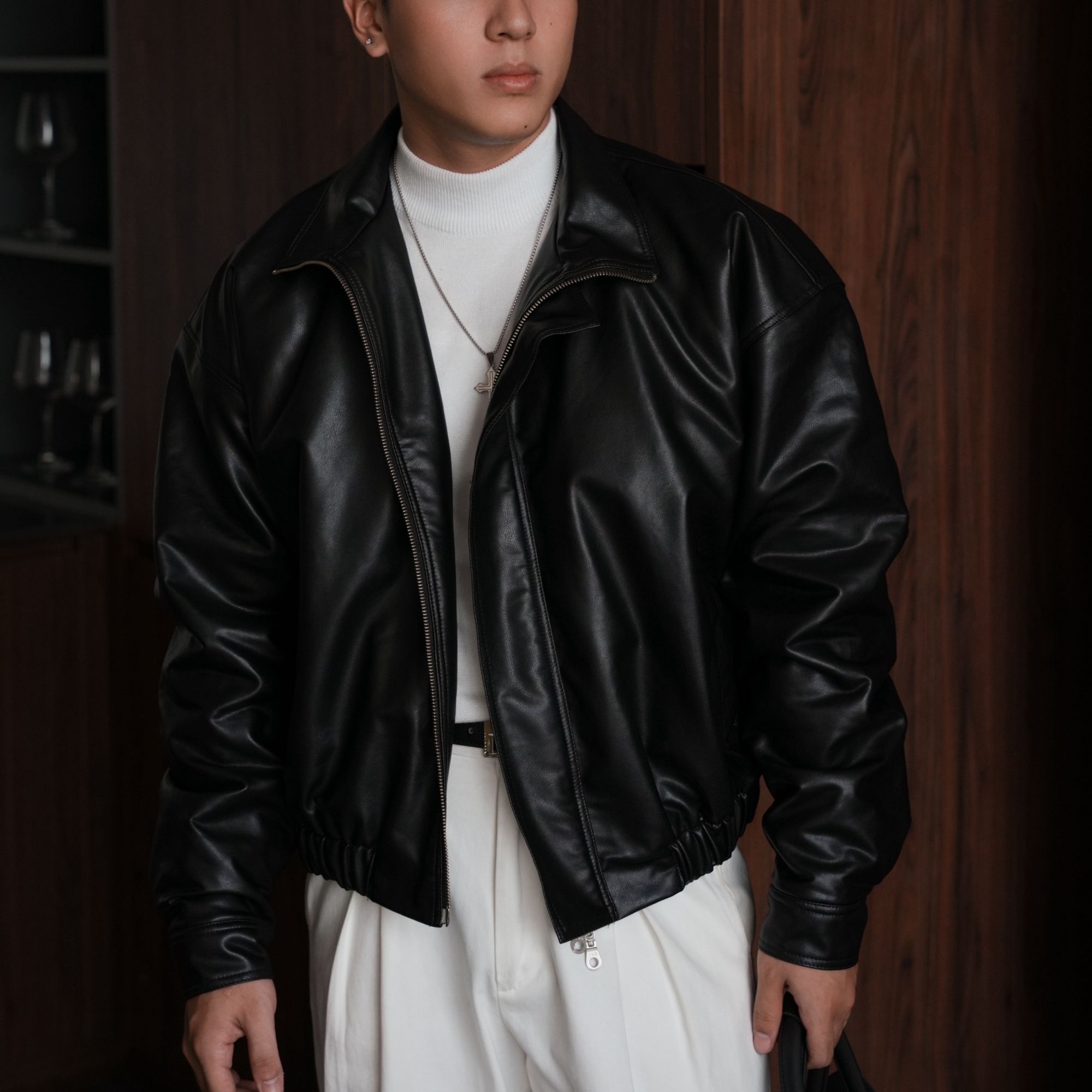 Áo Da Henry Leather_thumbnail_0