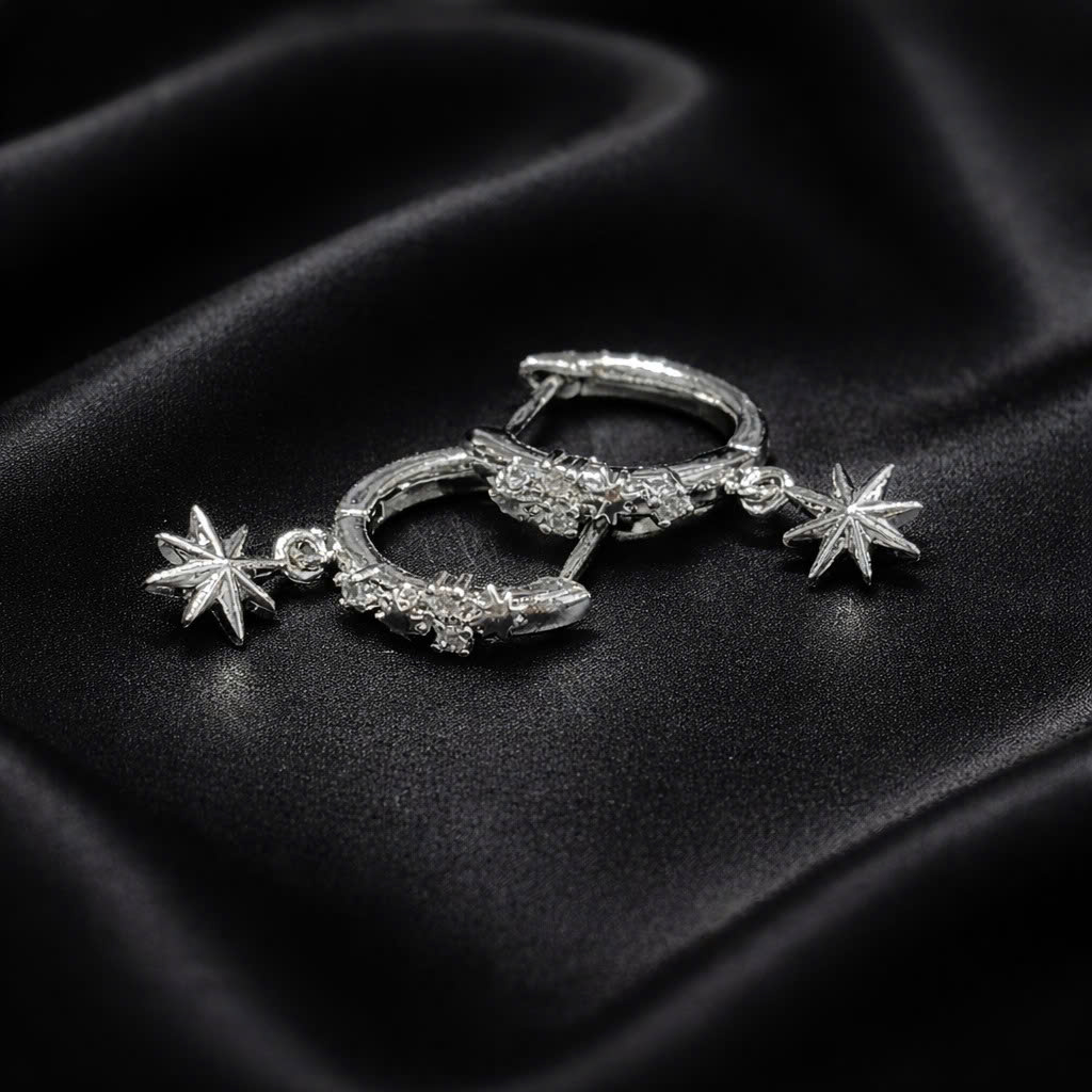 Khuyên vòng kiểu sao rơi 10mm