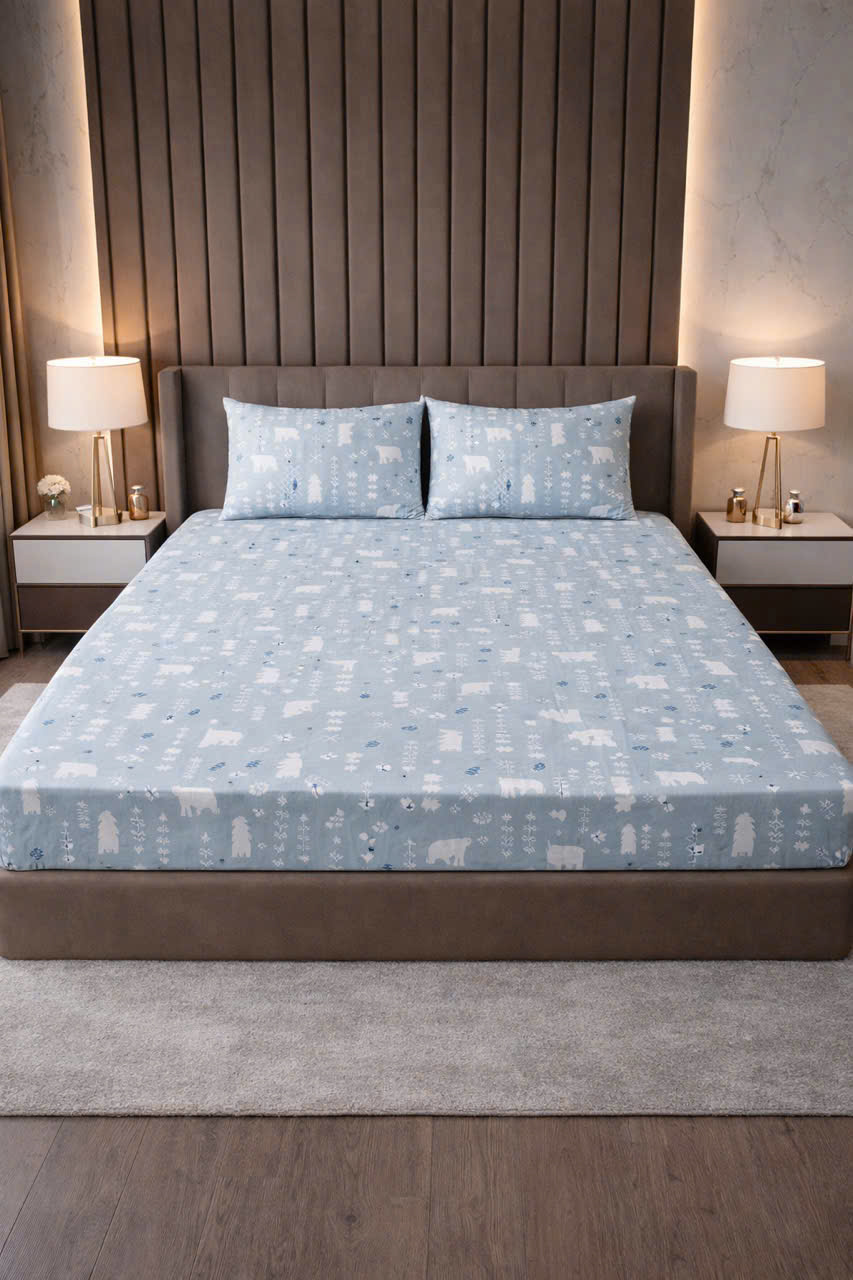 Bộ Ga Giường Microfiber Cao Cấp Aria Home