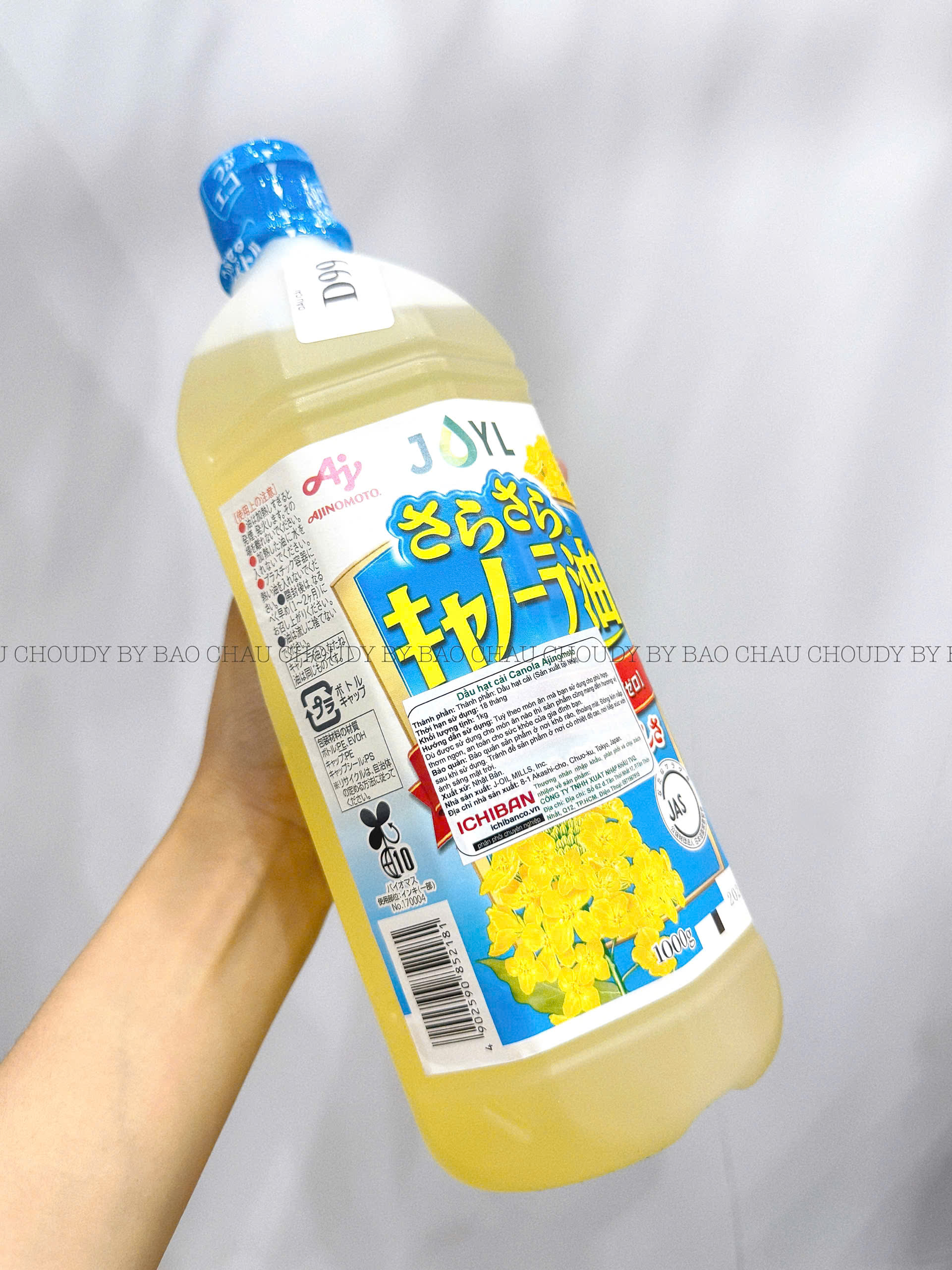 D99 DẦU ĂN HẠT CẢI 1KG