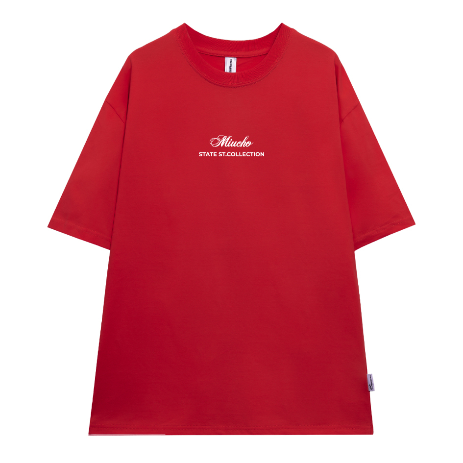 Áo thun nam form rộng ATD288 Miucho Man cotton cổ tròn in typography_thumbnail_10