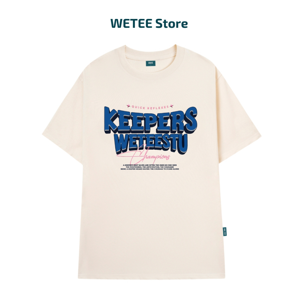 Áo thun unisex UX30-1130 in chữ KEEPERS WETEESTU dáng oversized local brand WETEE_thumbnail_3