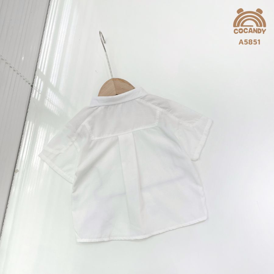 Áo cộc TRẮNG túi ngực vuông có nắp_thumbnail_3