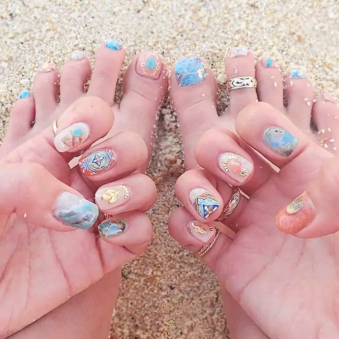 Gợi ý những mẫu nail xinh mùa hè cho nàng thêm nổi bật, xinh xắn