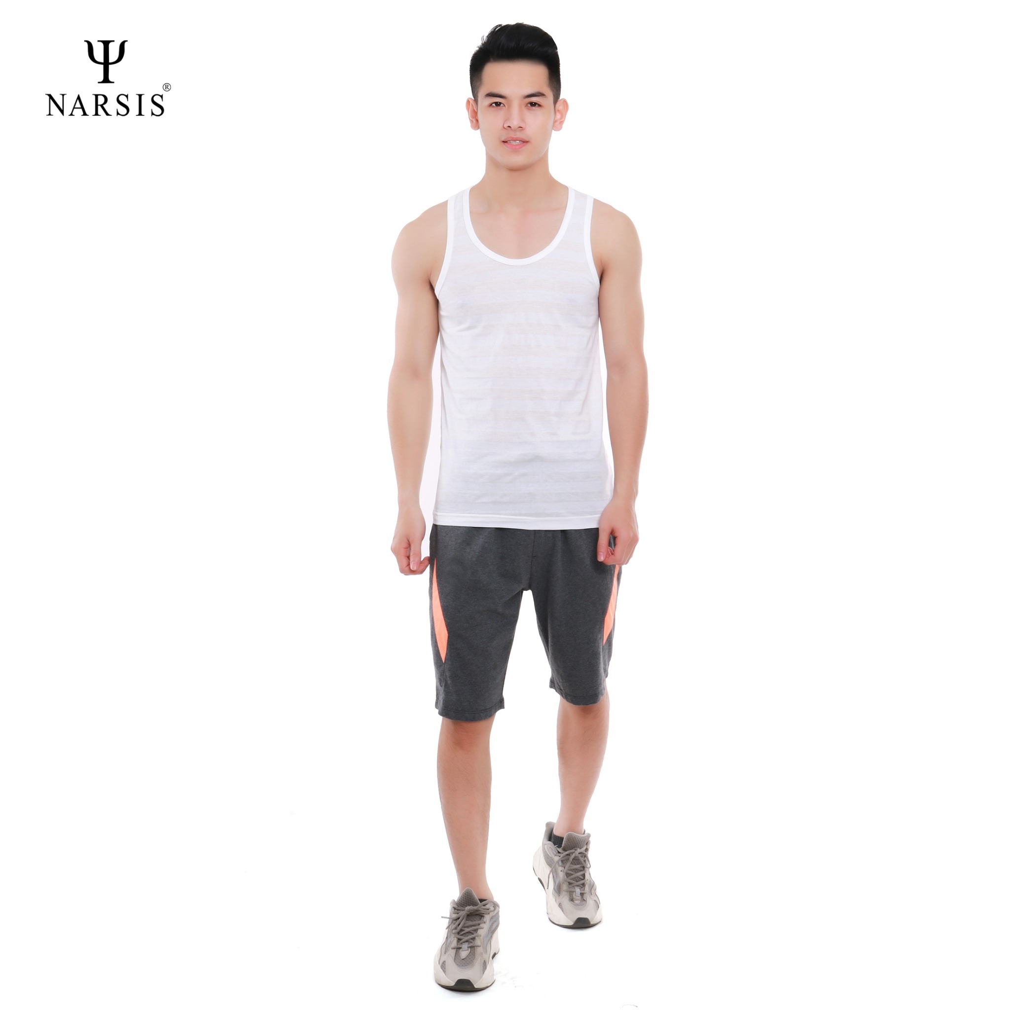 ÁO MAY Ô NAM NMS1246 NARSIS VẢI COTTON MỀM MẠI, CO GIÃN TỐT, VẢI THOẢI MÁI VẬN ĐỘNG, HÚT ẨM TỐT_thumbnail_2