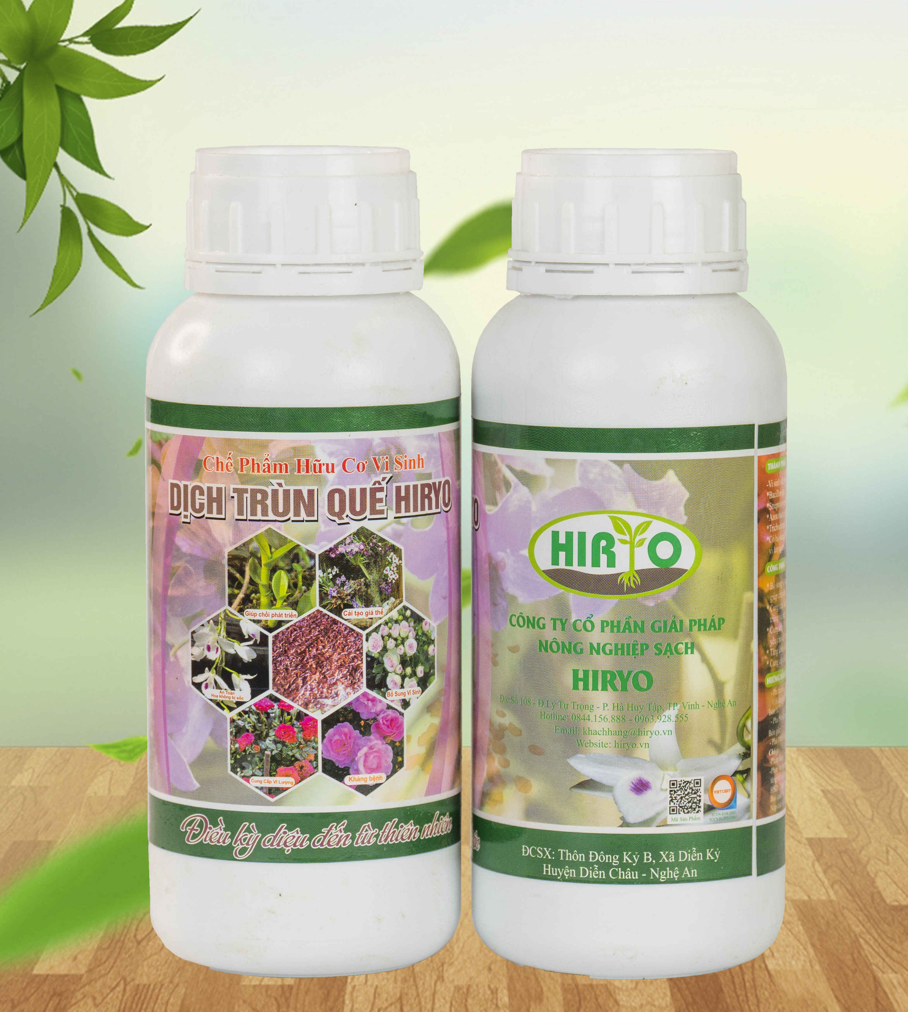 Dịch Trùn Quế Hiryo Hoa Lan