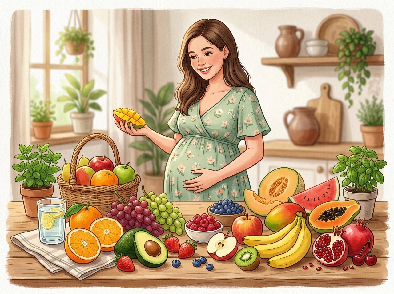 15+ Trái Cây Tốt Cho Bà Bầu Và Thai Nhi Theo Từng Giai Đoạn