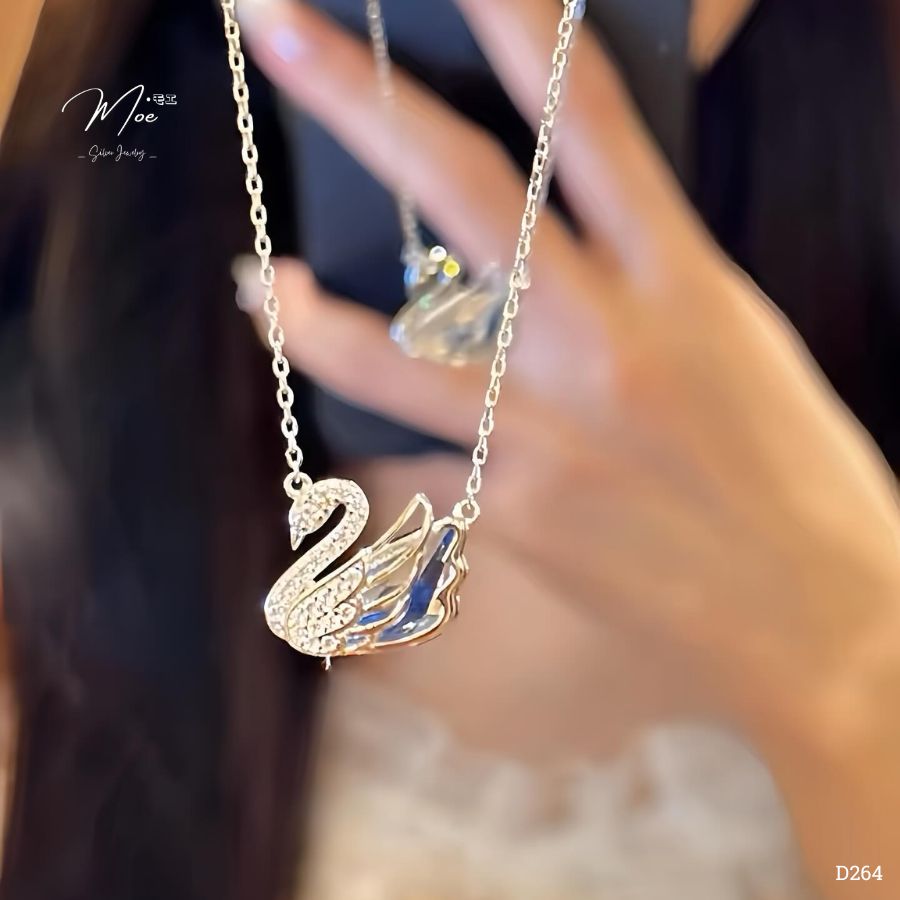 D264 - Dây chuyền thiên nga ngũ sắc_thumbnail_3