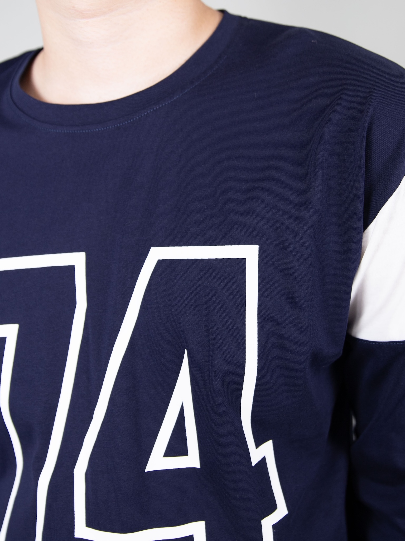 Áo phông xanh đen phối trắng số 74_thumbnail_3