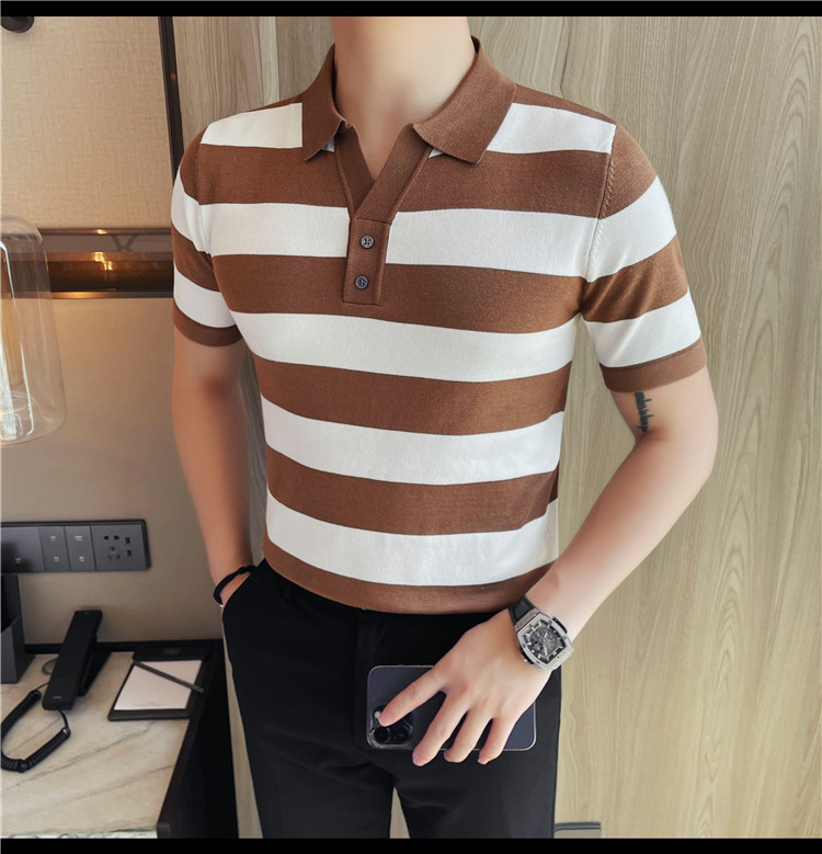 PA43 – Áo polo nam dệt kim kẻ sọc xu hướng hè 2025_thumbnail_4