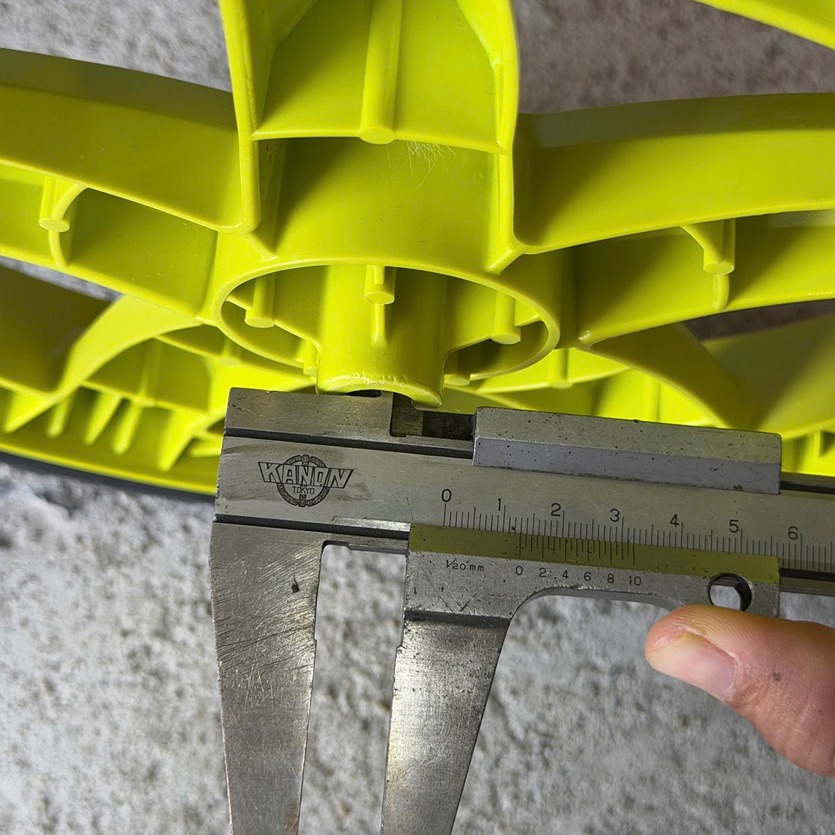 Bộ 2 Bánh Xe Nhựa Cao Su Đặc – Mâm 5 Chấu Chịu Lực Cao (2 bánh)_thumbnail_7