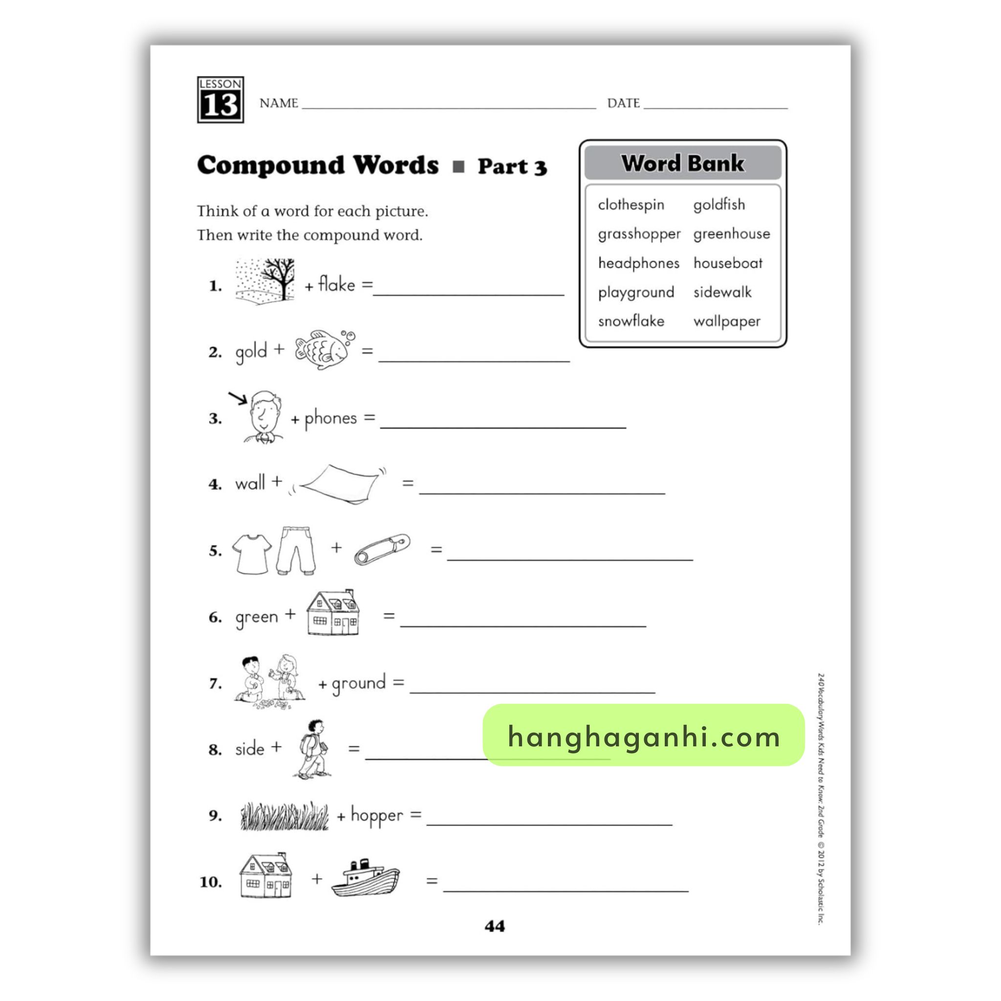 Sách 240 Vocabulary Words Kids Need To Know – Trọn bộ 6 cuốn_thumbnail_33