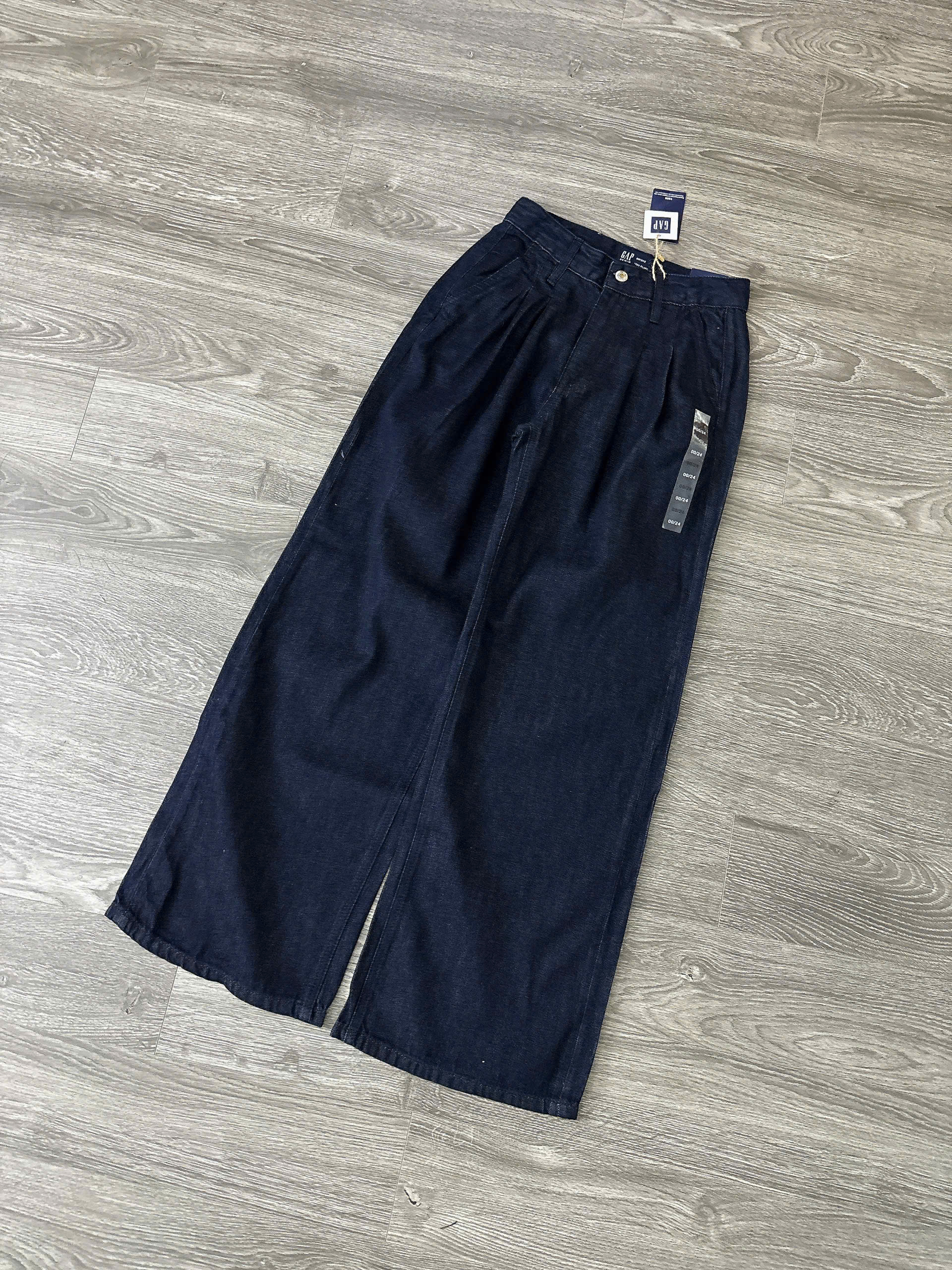 Q296 QUẦN JEAN SUÔNG ĐẬM