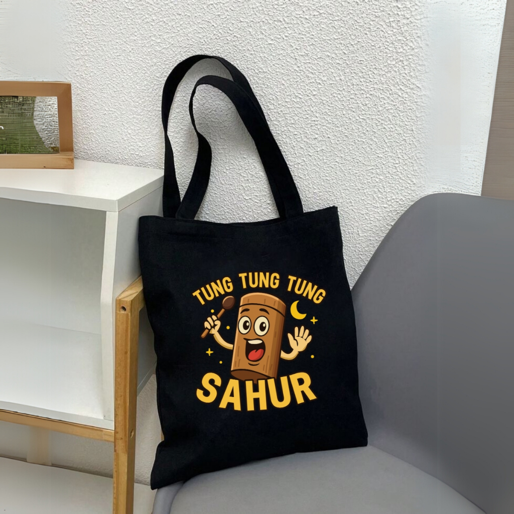 Túi tote in hình Brainrot - Túi vải canvas kích thước 33x37cm đựng vừa A4  và laptop - TOTE25_thumbnail_9