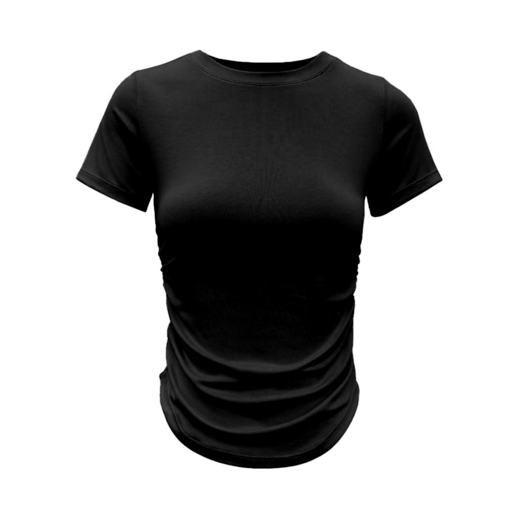 Áo thun nhún eo nữ AT00042 form regular Beezy che bụng, co giãn thoáng mát đủ màu_thumbnail_10