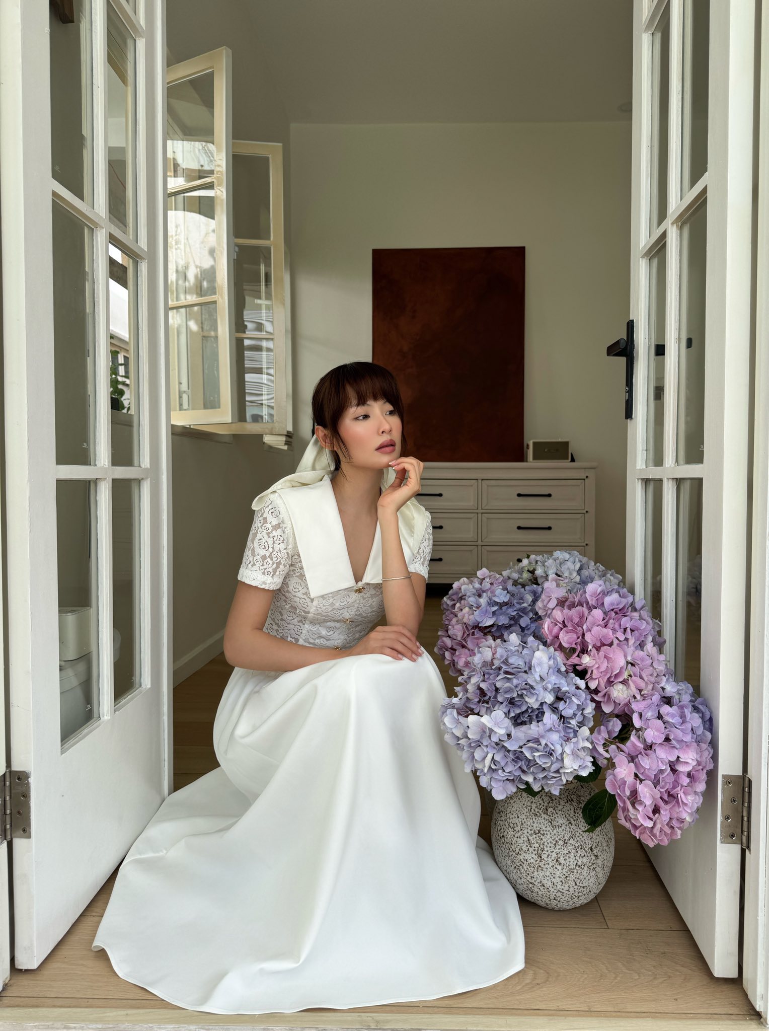 Lace Cape Dress JCV161_thumbnail_1