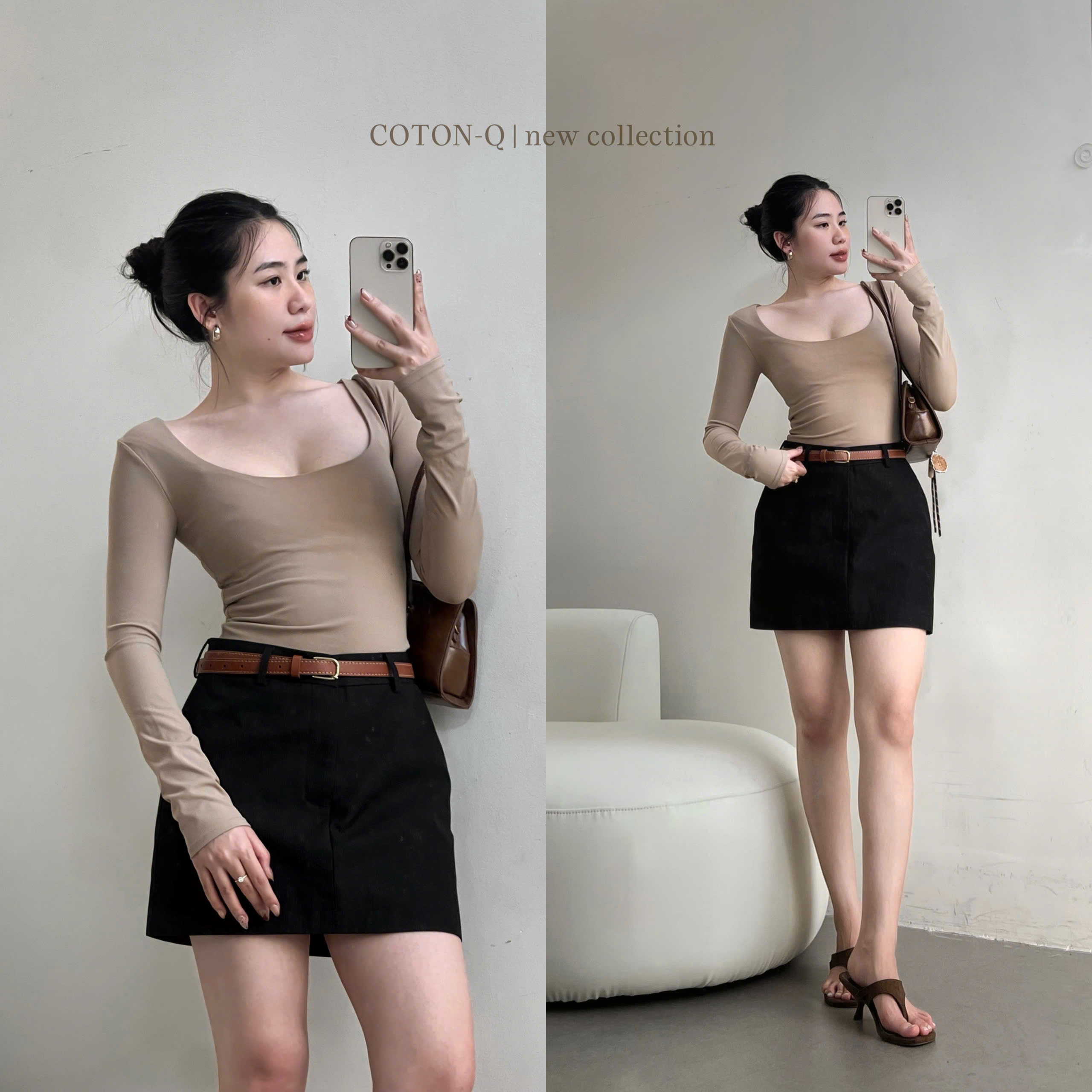 Chân váy ngắn phối sọc ( NGẪU NHIÊN )_thumbnail_6