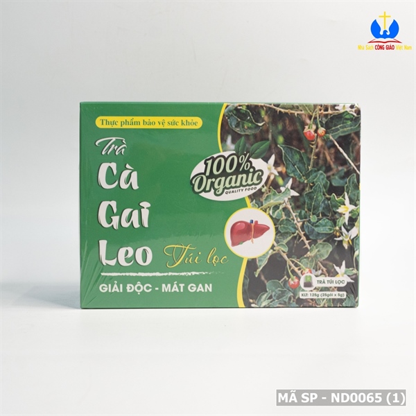 Trà cài gai leo túi lọc - giải độc mát gan