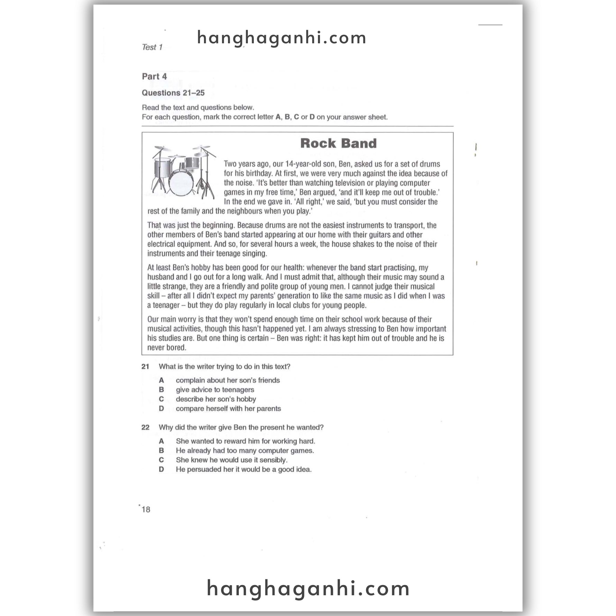 [Sách] Cambridge English Preliminary – Preliminary English Test (PET) 6 With Answers_thumbnail_17