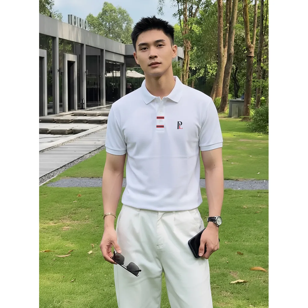 Áo polo nam form vừa basic Polux vải cá sấu thoáng mát 3386_thumbnail_3