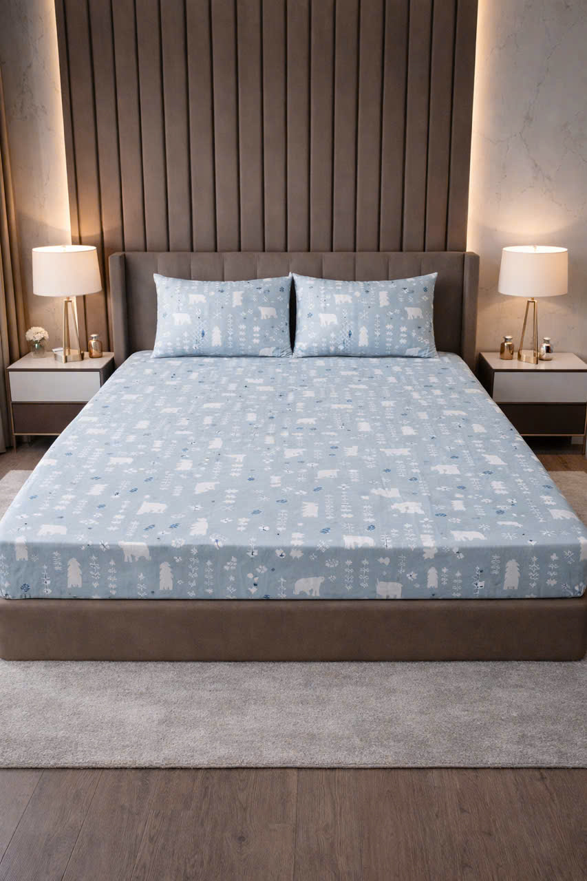 SET GA GIUONG MICROFIBER (3 món )