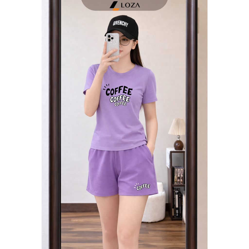 [Form vừa] Set đồ nữ form vừa hình chữ Coffee - Loza VP616_thumbnail_8