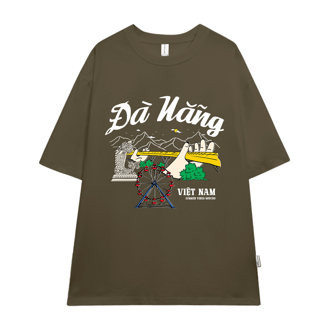 Áo thun du lịch Đà Nẵng ATD1262 Miucho vải cotton thoáng mát in mix_thumbnail_16