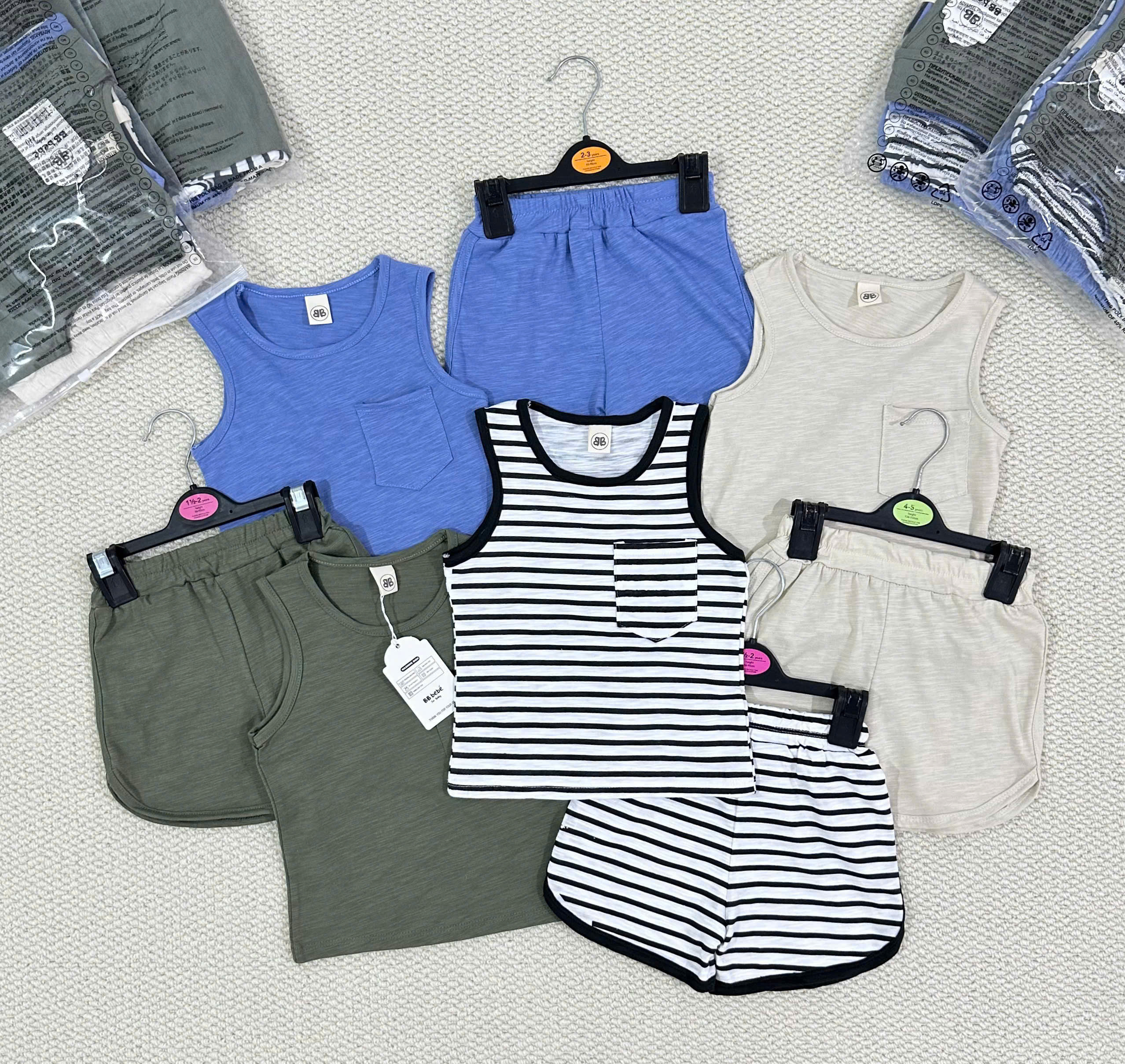 V05 SET 4 BỘ BA LỖ 4 MÀU KHÁC NHAU- A100.189